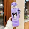 Taza de Agua Auténtica Nueva Sanrio para Niñas, Taza Térmica de Aspecto Elegante para la Escuela, Vaso con Popote Especial, Acero Inoxidable 316 de Grado Alimenticio