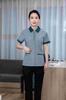 Ropa de Limpieza Manga Corta Limpiador Ropa de Trabajo Limpieza de Propiedades de Hotel Ropa de Verano Ropa de Limpieza de Habitaciones Impresión de Logo
