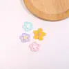 Cachecol Quente Mais Vendido para Todas as Estações Acessórios de Vestuário Patches Decorativos para Jaqueta de Penas Série Flor Oca Mini Patches Bordados