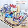 3035AB - Luces de pista intercambiables para niños, tren eléctrico de alta velocidad, número de armonía, juguetes educativos para niños