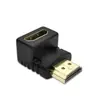 Adaptador HDMI HD Head HDMI Macho a Hembra en Ángulo de 90 Grados para TV Montada en Pared
