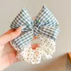 Scrunchies infantiles dulces que no dañan el cabello, coleteros de alta gama para niñas, gomas elásticas para el cabello, accesorios para el cabello y adornos para el cabello