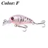 Isca Luya Pedra pequeno gordo isca artificial 4,5cm/3,5G plástico isca dura isca de simulação equipamento de pesca transfronteiriço atacado