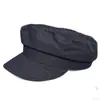Gorra Plana Casual de Mezclilla estilo Newsboy, Boina Octogonal Newsboy Adelgazante, Boina de Moda para Compras, Sombrilla Trendy para Mujer