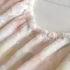Juego de sábanas de tres piezas, engrosado y estampado, con acabado de terciopelo de leche tridimensional, adecuado para dormitorios de estudiantes, tamaño individual, protector de colchón de 1.5m