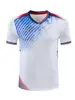 Novas Roupas Victor para Badminton Manga Curta Homens Mulheres Crianças Mesmo Estilo Treinamento Uniforme de Equipe Grupo de Compra Pode Imprimir