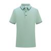 Ropa de trabajo Camiseta estampada y bordada polo publicidad camisa cultural solapa hombre manga corta grupo ropa de trabajo corporativa logo estampado bordado