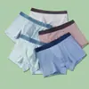 Roupa Íntima para Adolescentes Estudante Homem Roupa Íntima Masculina em Desenvolvimento Algodão Puro Ensino Médio Estudante do Ensino Fundamental Roupa Íntima Masculina de Seda Gelada