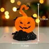 Nova Lanterna de Abóbora Morcego de Halloween Luz de Vela Eletrônica LED Decoração de Barra Luz de Atmosfera Pequeno Ornamento de Luz Noturna