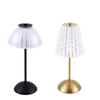 Luminária de Mesa LED Transfronteiriça de Cabeceira para Quarto Retrô Decorativa Luz Noturna com 3 Modos de Cor, Recarregável, Regulável e Aprimoradora de Ambiente