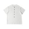 Ropa para Hombre North Boundary Marca de Moda Americana Verano 2025 Nuevo Estilo Camiseta de Manga Corta 260g Algodón Peinado Camiseta Estampada para Hombre