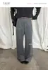 T-PLATFORM Guangzhou Shisanhang 2026 Inverno Emagrecimento Não Gruda Cordão Casual Calça Flare Feminina 26256