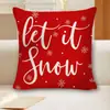 26 Estilo Novo Árvore de Natal Múltiplos Estilos Capa de Almofada Ano Novo Capa de Almofada Árvore de Natal Alce Floco de Neve Almofada Atacado