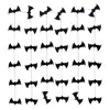 Bandeiras e Tiras Penduradas de Nova Decoração de Halloween Transfronteiriças, Bandeiras e Decorações de Morcego com Atmosfera Assustadora, Adereços de Atmosfera para Festa