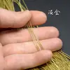 Hilo de oro y plata de 8 hebras, cordón para etiquetas, cuerda trenzada de 1 mm para tarjetas de felicitación, invitaciones, etiquetas de regalo, purpurina, manualidades DIY, decoraciones de regalos de Navidad