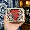 Imán de Refrigerador Cultural y Creativo de la Aldea Miao Qianhu de Guizhou, Corona Miao, Imán de Refrigerador Teñido con Índigo para Tocados Miao, Refrigerador con Bordado Miao