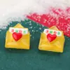 Serie Navideña Adornos para Uñas Papá Noel Muñeco de Nieve Reno Árbol de Navidad Caja de Regalo Armadura para Árbol Funda para Teléfono Móvil Adornos