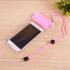 Bolsa impermeable transparente de PVC para teléfono móvil, bolsa de buceo a la deriva, bolsa impermeable transparente protectora de doble cara para fotos al aire libre