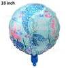 Globo de Feliz Cumpleaños Bola de 18 Pulgadas FELIZCUMPLEAÑOS Globo de Película de Aluminio Decoración de Cumpleaños Diseño de Fiesta
