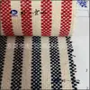 Fornecimento Pronto de Tecidos Tingidos na Massa, Tecidos Listrados de Algodão Tingidos na Massa, Tecidos Jacquard Listrados de Fio Grosso com Pontos Tingidos na Massa