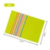 Tapete Isolante Teslin Jogo Americano de Mesa de Jantar Estilo Europeu PVC Hotel Listras Multicor Colorido Jogo Americano Ocidental Jogo Americano para Casa