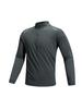 Camiseta Izexx de Manga Longa para Esportes Fitness, Proteção Solar Leve ao Ar Livre, Absorvente de Umidade, Secagem Rápida, Gola Alta Meia, Antibacteriana para Homens