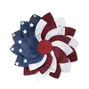 Guirlanda Americana de Dia da Independência Transfronteiriça, Guirlanda Patriótica, Decoração de Feriado Nacional, Montagem de Cena, Enfeites para Pendurar na Porta da Frente, Adereços