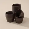 Forminhas de papel para cupcake com borda enrolada, forminhas para muffin resistentes ao calor, forminhas de papel à prova de óleo para sobremesas, forminhas descartáveis para bolo, disponíveis para atacado