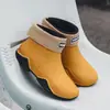 Zapatos de Lluvia de Moda Transfronterizos para Pareja Ropa Exterior para Hombre Estilo Coreano Versátil Zapatos de Agua Suela Gruesa Cómodos Antideslizantes Zapatos de Goma de Cocina para Hombres y Mujeres