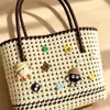 Rattan de 5 mm para bolsos tejidos de verano, 500 g, DIY hecho a mano, venta al por mayor de fabricante, degradado multicolor
