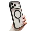 Adecuado para Funda Magnética para iPhone 17, Funda Protectora Transparente Acrílica 16E para Apple 15Pro, XS Tacto de Piel Simple
