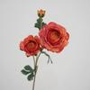 Nuevo Nórdico Vintage Pintura al Óleo Simulación Niña de las Flores Lurian Decoración para el Hogar Boda Ramo de Flores Adornos Peonía