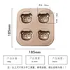 Bandeja de Assar Madeline Panda Desenho Animado Estilo Japonês Acessório de Bebida da Moda Molde de Bolo Urso 3D Temperatura Ambiente