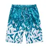 Calças de Praia de Secagem Rápida para Uso Externo Transfronteiriças Masculinas de Verão para Natação Calças Grandes Masculinas Calças de Meio Comprimento Shorts de Casal Calças Masculinas