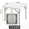 Mesa de Jantar Dobrável Simples Mesa Quadrada Pequena Mesa de Mahjong Mesa de Escritório Mesa de Computador Mesa Dobrável Portátil
