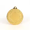 Medalhas de Metal Personalizadas para Competições Esportivas, Placas Douradas, Prateadas e de Bronze, Pequenas Medalhas Comemorativas para Corridas de Maratona Feitas Sob Medida em Estoque