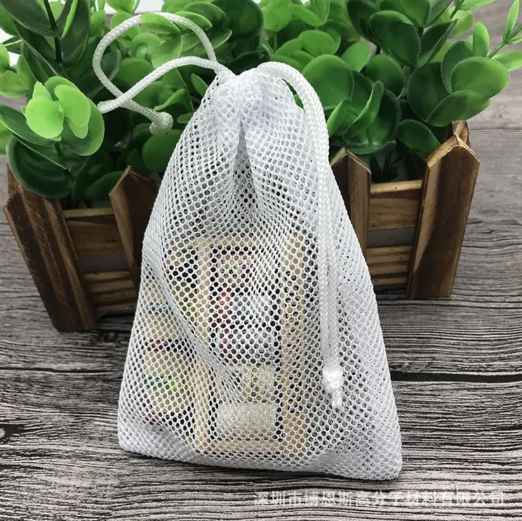 白色束口网袋
