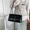 Bolso pequeño cuadrado texturizado de moda para mujer de este año, nuevo bolso de hombro patchwork de color liso para otoño 2026, bolso de axila para ir al trabajo
