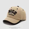 Bonito Sombrero Sencillo con Letra para Niños, Sombrero de Sol para Primavera y Otoño, Gorra de Pico para Niños y Niñas, Gorra de Béisbol Moderna y Versátil