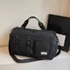 Nova bolsa feminina, bolsa de viagem com múltiplos bolsos, bolsa tote portátil, bolsa para esportes e fitness, grande capacidade, bolsa de armazenamento moderna