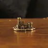 Mesa de Centro para Casa Bonsái en Maceta Mini Acuario Bandeja de Té Casa de Campo Pequeños Regalos Adornos Decorativos Mascota de Té Paisajismo Jardín