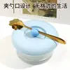 Tampa Universal de Silicone para Copo à Prova de Poeira e Vazamentos para Caneca, Copo de Vidro, Xícara de Chá Acessórios com Bocal para Colher Sucção Durável Redonda
