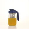 Amazon copo de suco tipo mason jar para chá com coador e escala de vidro transparente para bebidas frias com alça e conjunto de embalagem