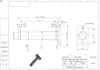 Flange de junta articulada tipo flange de lado plano com anel de retenção pino cantilever de aço 45# núcleo do eixo WHE01 em estoque