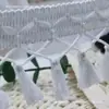 Suministro Directo de Fábrica Borla de Algodón para Escoba Encaje DIY Accesorios para Ropa Falda de Mujer Hilo de Algodón Encaje de Barba Estilo Caliente
