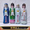 Tamaño grande, mediano y pequeño plástico niños y niñas literati blister Chico Dorado y Chica de Jade plástico novio silla de sedan Yunyang artículos funerarios