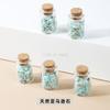 Jingde Joyería Grava de Cristal Natural Botella de los Deseos Fluorita Dongling Verde Botella a la Deriva Adornos Piedra de Energía Curativa Venta al por Mayor