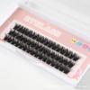 Pestañas Serie D Fundidas en Caliente Esponjosas Naturales Rizadas Pestañas Injertadas Look Mestizo Europeo y Americano Densas 5D Maquillaje Natural Falso
