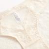 Roupa íntima sexy francesa jacquard de renda respirável ultrafina plus size calcinha de cintura baixa para senhoras