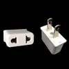 Adaptador de tomada europeu para americano 9621-1 de cobre puro, pequeno adaptador de tomada padrão americano para chinês, tomada de conversão padrão europeu para padrão americano
